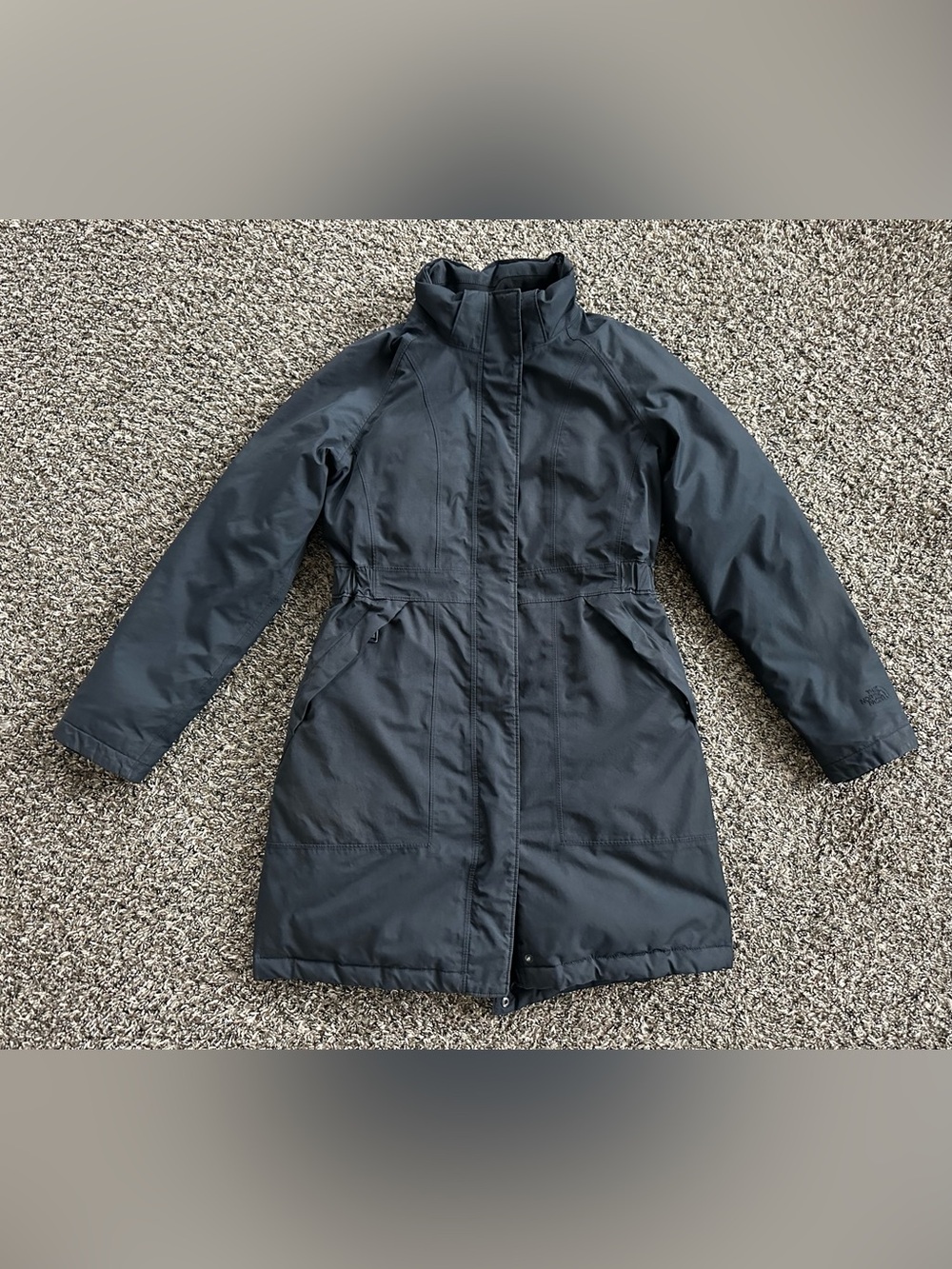 Women’s The North Face Arctic Parka - black - size small (hood not included)